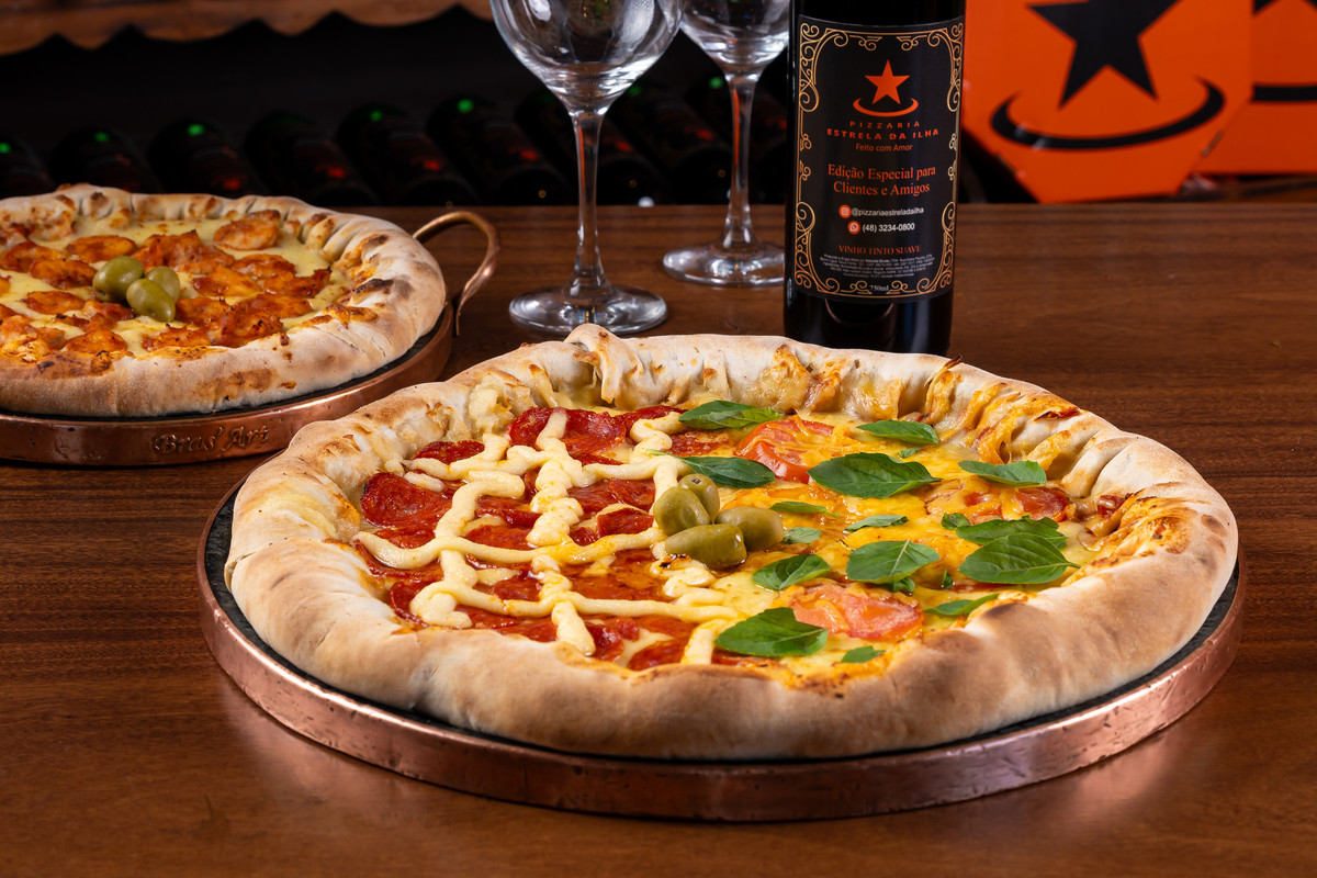 Pizzaria Estrela da Ilha - fotos para redes sociais · Samantha Retratista